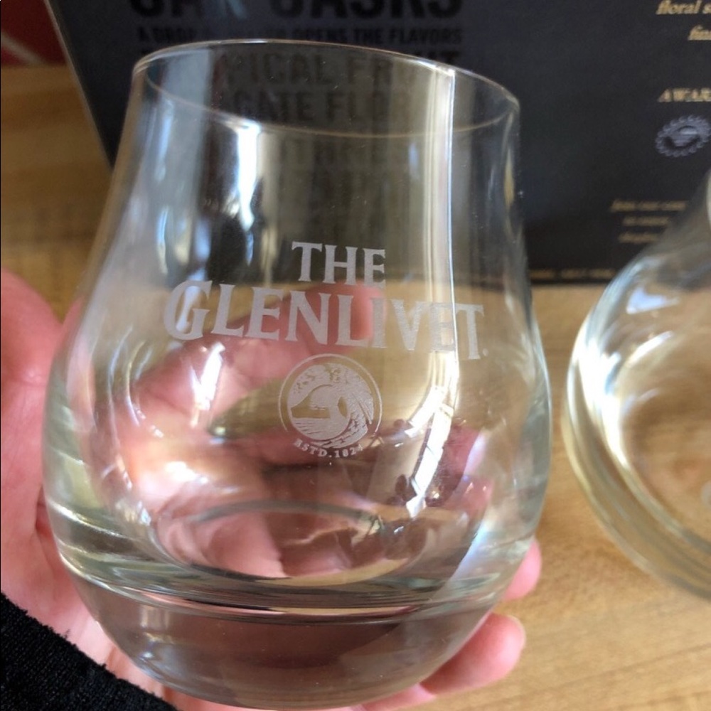 New The Glenlivet Whiskey Glass